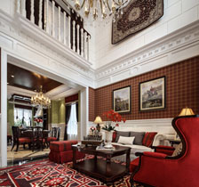 惠州半島一號(hào)英式別墅軟裝設(shè)計(jì)作品